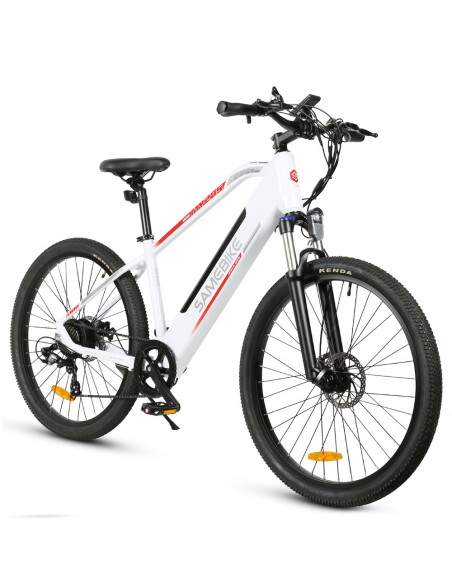 Vélo Électrique SAMEBIKE MY275 13Ah Moteur 500W 48V 27.5 pouces Blanc