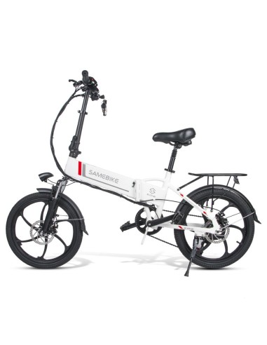 Vélo électrique pliant SAMEBIKE 20LVXD30 Blanc