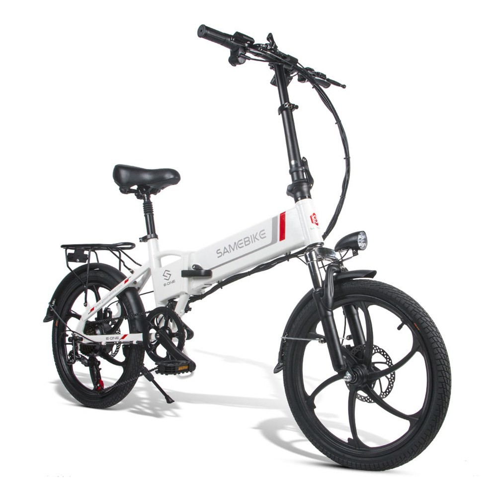 Vélo électrique pliant SAMEBIKE 20LVXD30 Blanc 2