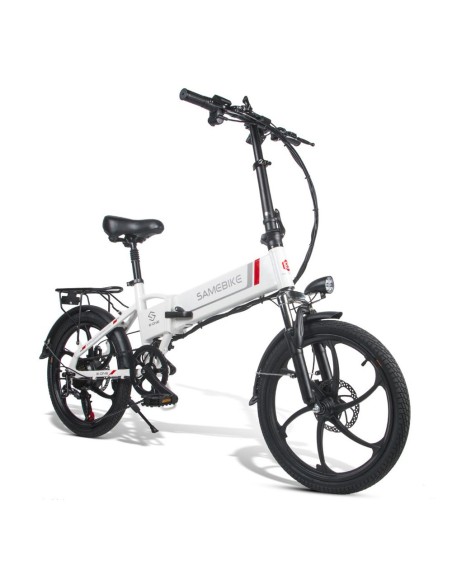 Vélo électrique pliant SAMEBIKE 20LVXD30 Blanc