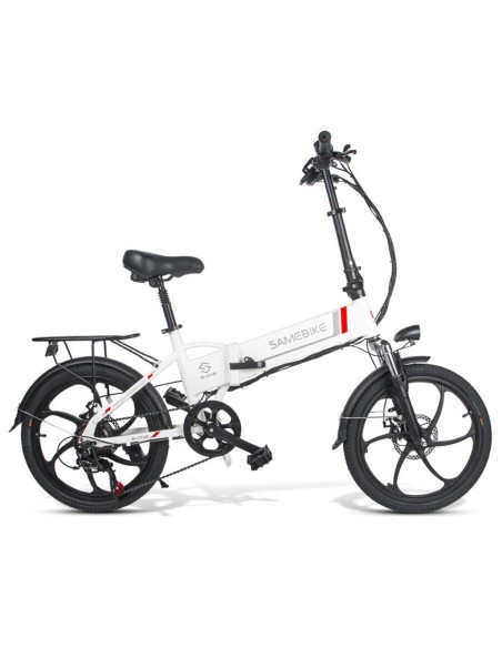 Vélo électrique pliant SAMEBIKE 20LVXD30 Blanc