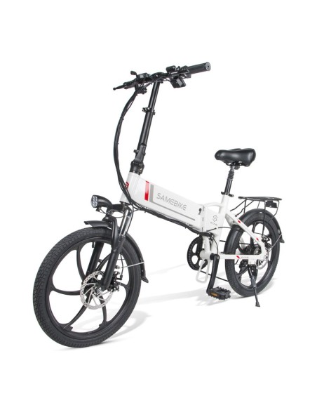 Vélo électrique pliant SAMEBIKE 20LVXD30 Blanc