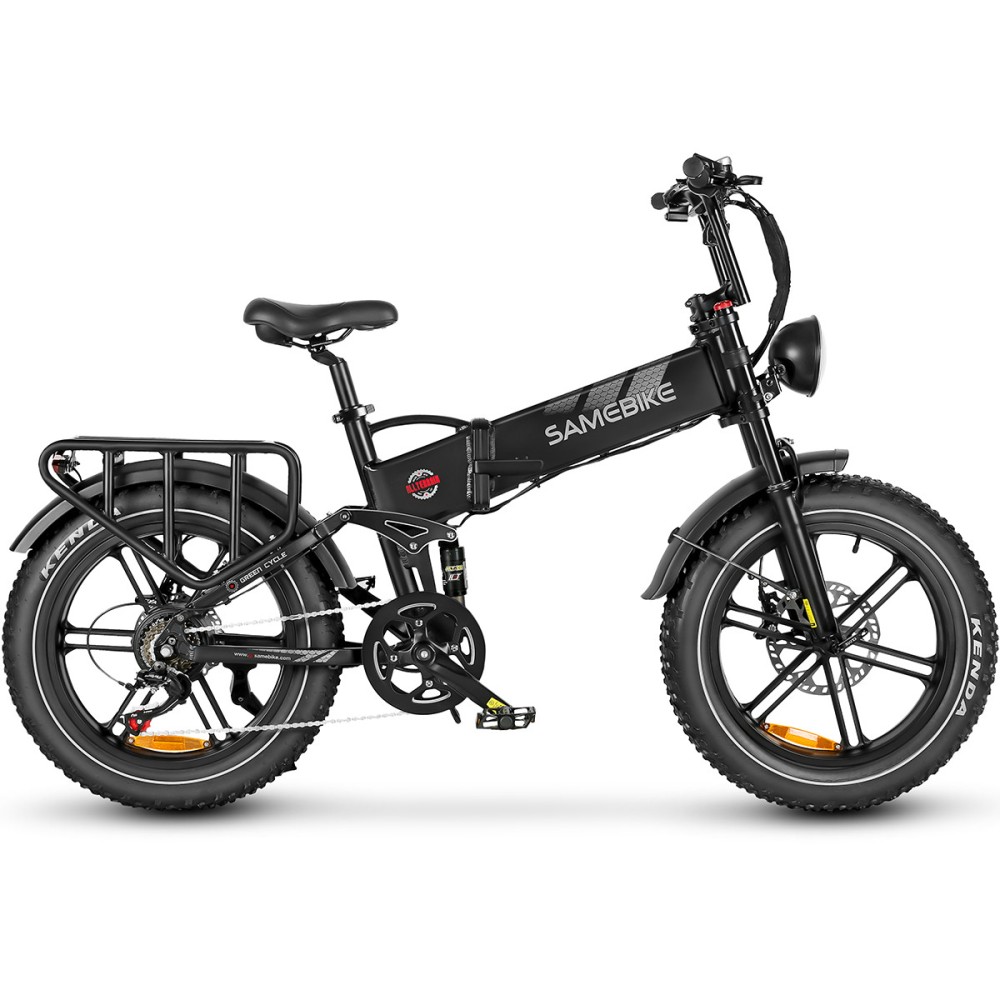 Vélo Électrique Samebike RS-A02 20 Pouces 1200W 45Km/h 48V 17AH Noir