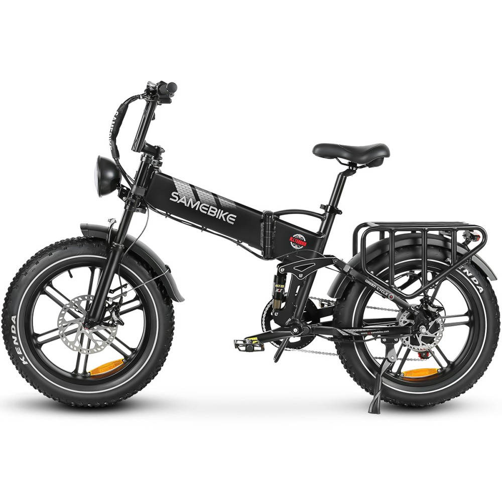 Vélo Électrique Samebike RS-A02 20 Pouces 1200W 45Km/h 48V 17AH Noir 2