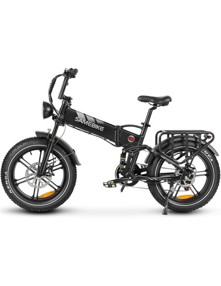 Vélo Électrique Samebike RS-A02 20 Pouces 1200W 45Km/h 48V 17AH Noir