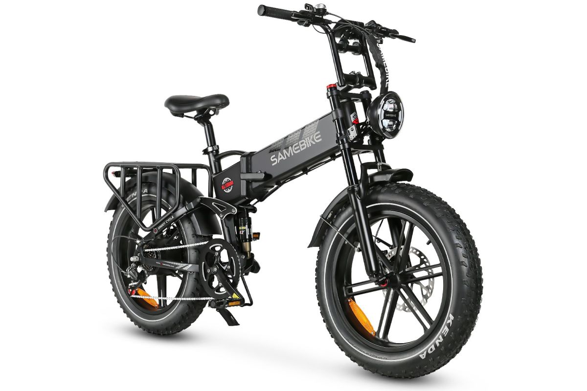 Vélo Électrique Samebike RS-A02 20 Pouces 1200W 45Km/h 48V 17AH Noir