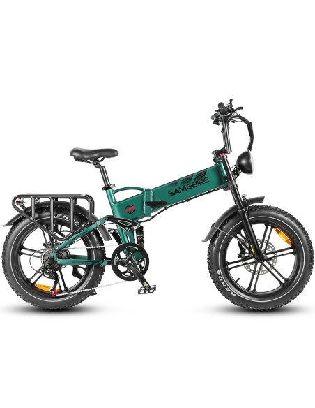 Vélo Électrique Samebike RS-A02 20 Pouces 1200W 45Km/h 48V 17AH Vert