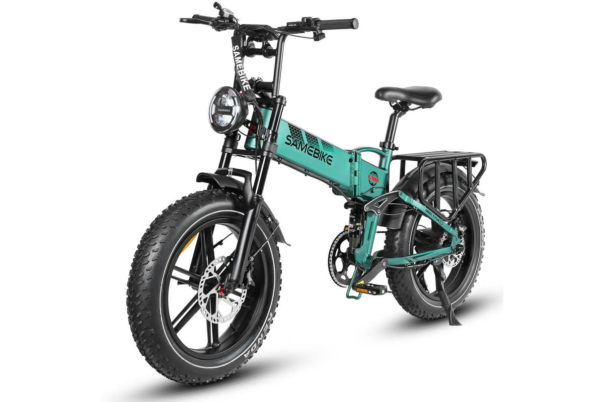 Vélo Électrique Samebike RS-A02 20 Pouces 1200W 45Km/h 48V 17AH Vert