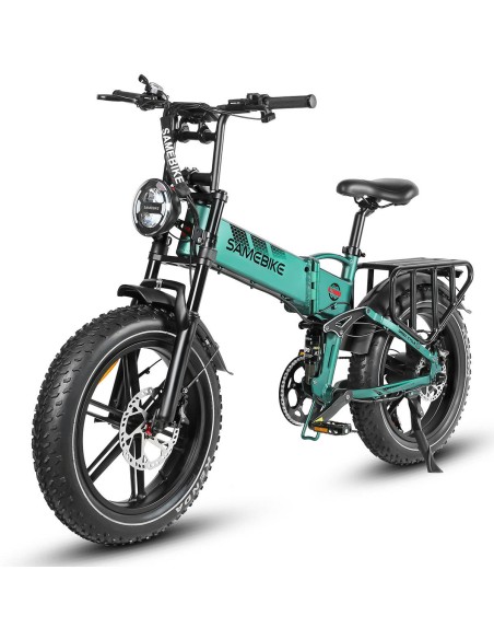 Vélo Électrique Samebike RS-A02 20 Pouces 1200W 45Km/h 48V 17AH Vert