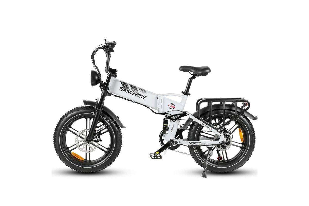 Vélo Électrique Samebike RS-A02 20 Pouces 1200W 45Km/h 48V 17AH BLANC