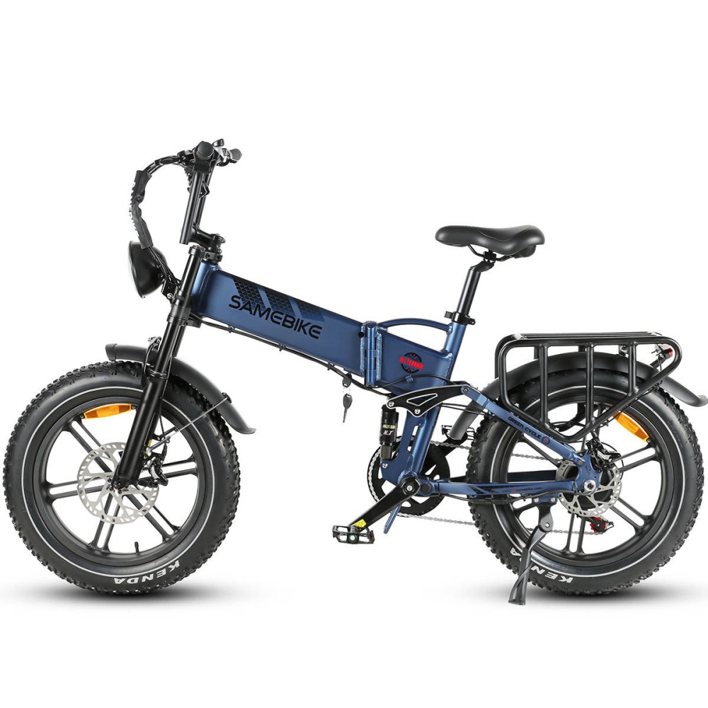 Vélo Électrique Samebike RS-A02 20 Pouces 1200W 45Km/h 48V 17AH Bleu