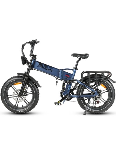 Vélo Électrique Samebike RS-A02 20 Pouces 1200W 45Km/h 48V 17AH Bleu