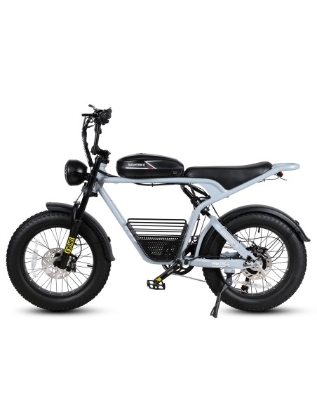 Vélo électrique SAMEBIKE M20 Gris 1000W-1200W EN CRETE