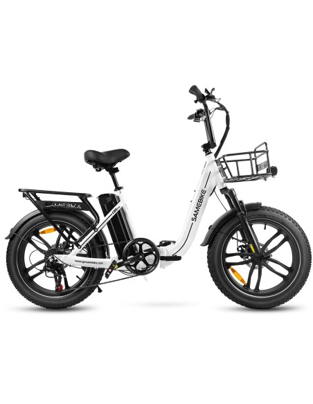 Vélo Électrique SAMEBIKE C05 PRO 500W/13Ah Blanc