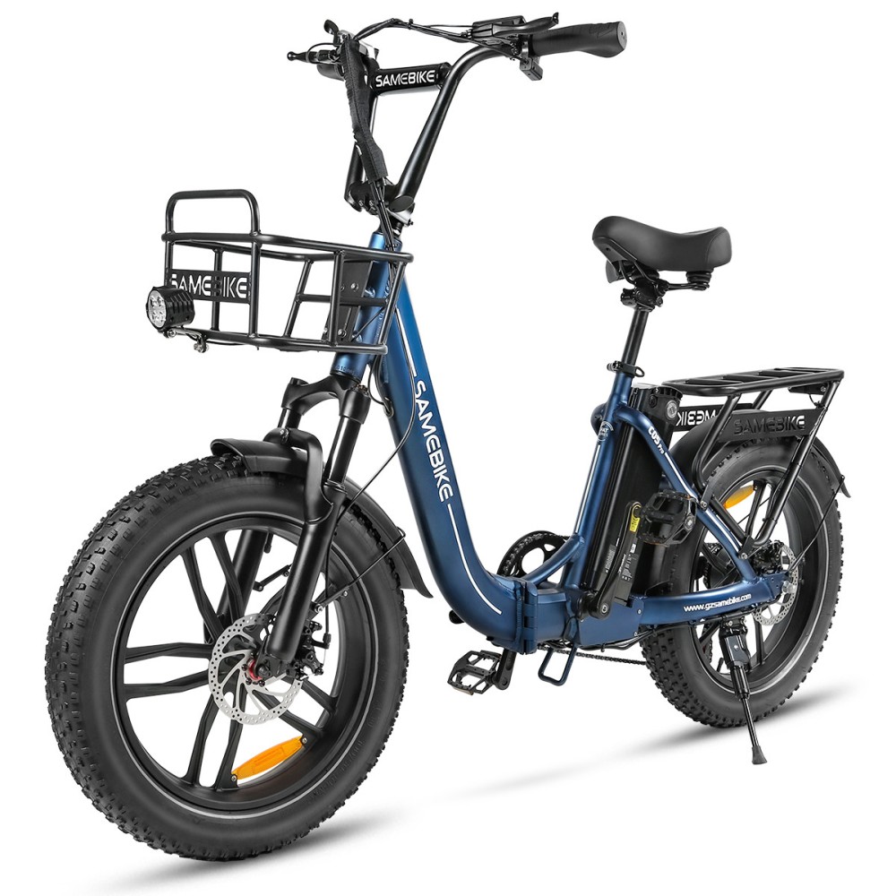 Vélo Électrique SAMEBIKE C05 PRO 500W/13Ah Bleu