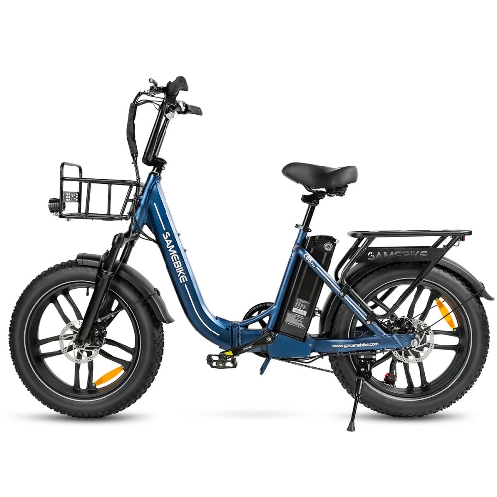 Vélo Électrique SAMEBIKE C05 PRO 500W/13Ah Bleu 2