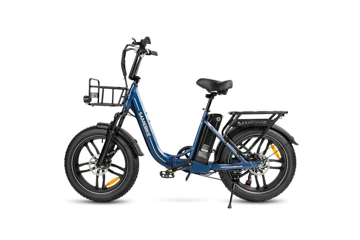 Vélo Électrique SAMEBIKE C05 PRO 500W/13Ah Bleu