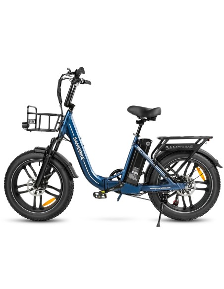 Vélo Électrique SAMEBIKE C05 PRO 500W/13Ah Bleu