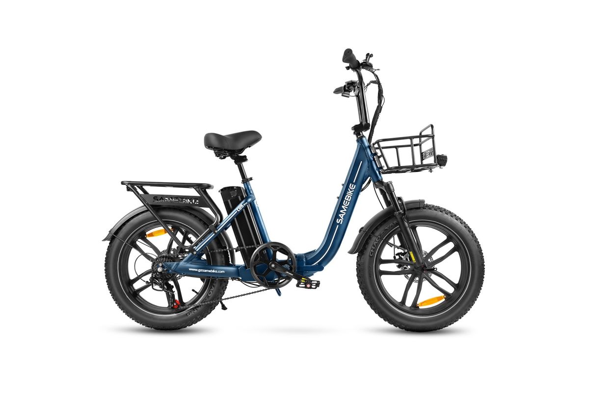 Vélo Électrique SAMEBIKE C05 PRO 500W/13Ah Bleu