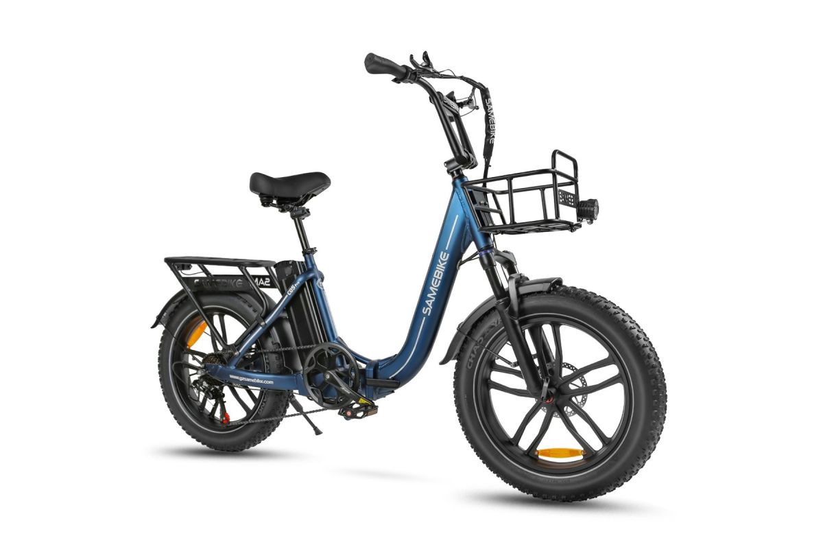 Vélo Électrique SAMEBIKE C05 PRO 500W/13Ah Bleu