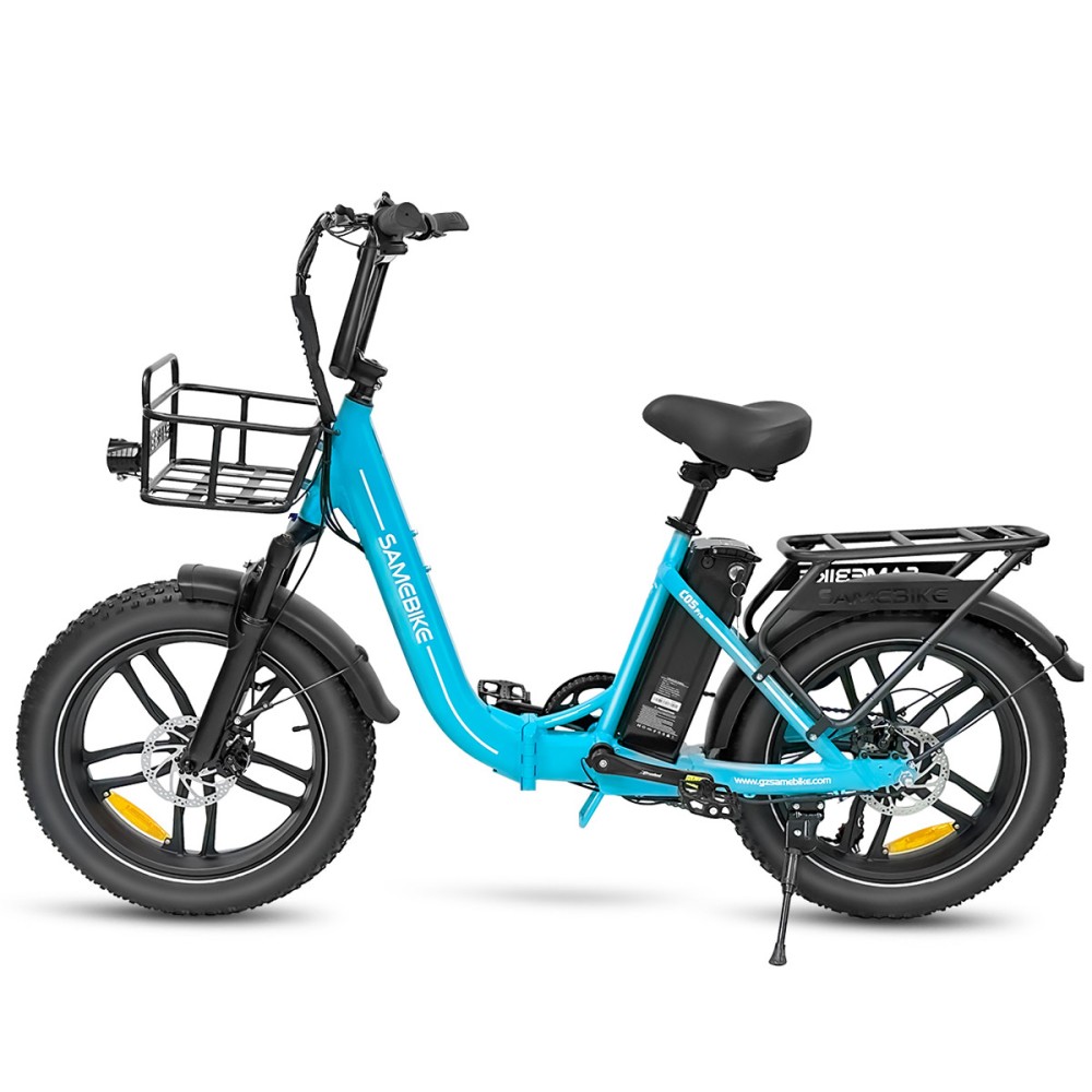 Vélo Électrique SAMEBIKE C05 PRO 500W/13Ah Cyan 2