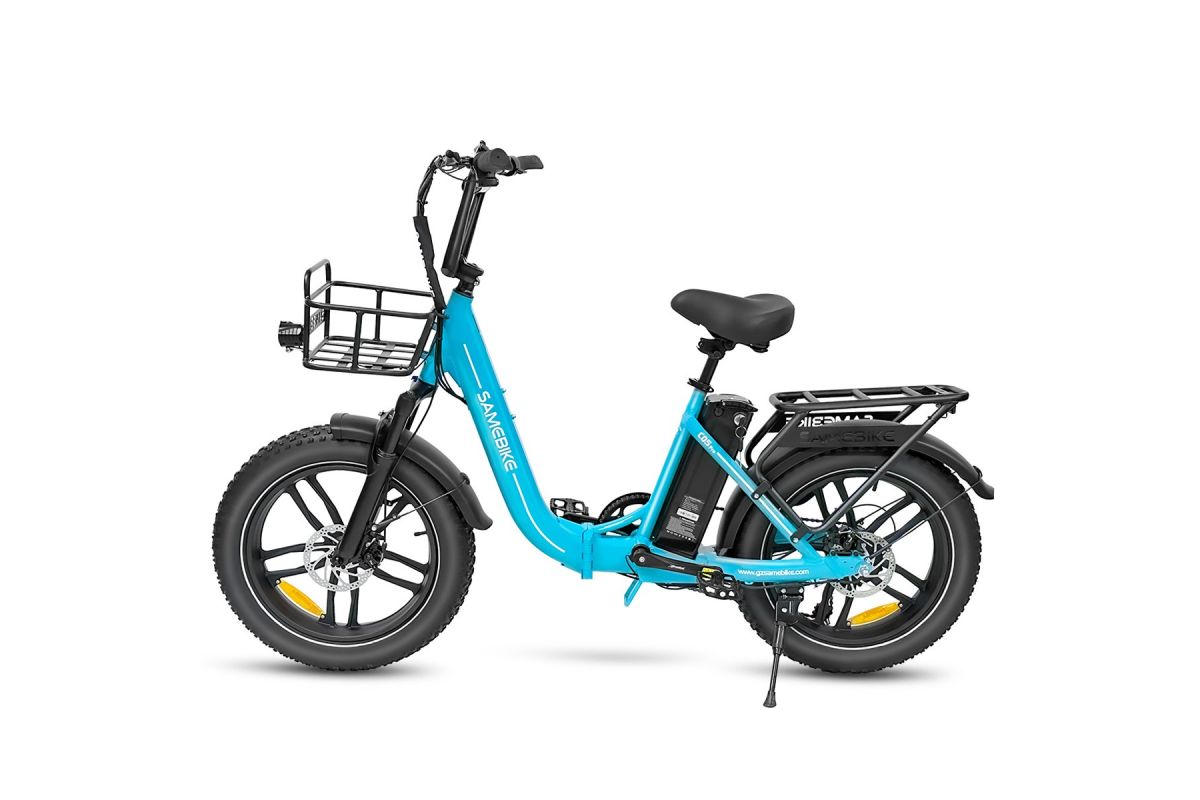 Vélo Électrique SAMEBIKE C05 PRO 500W/13Ah Cyan