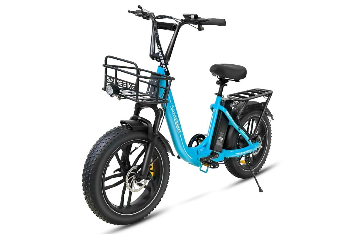 Vélo Électrique SAMEBIKE C05 PRO 500W/13Ah Cyan