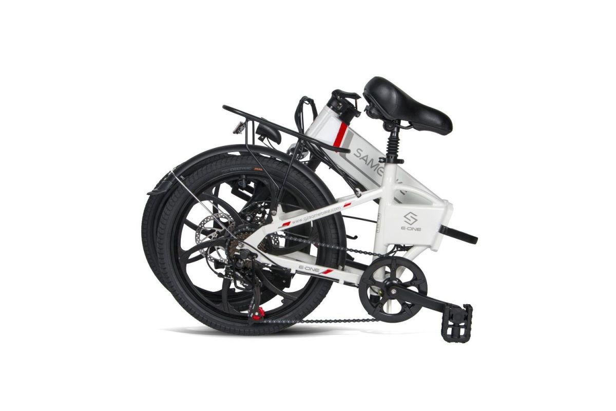 Vélo électrique pliant SAMEBIKE 20LVXD30-II Blanc
