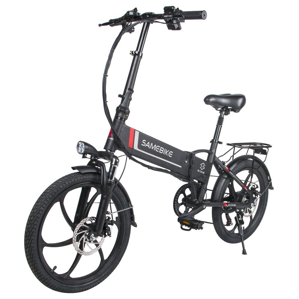 Vélo électrique pliant SAMEBIKE 20LVXD30-II noir 2