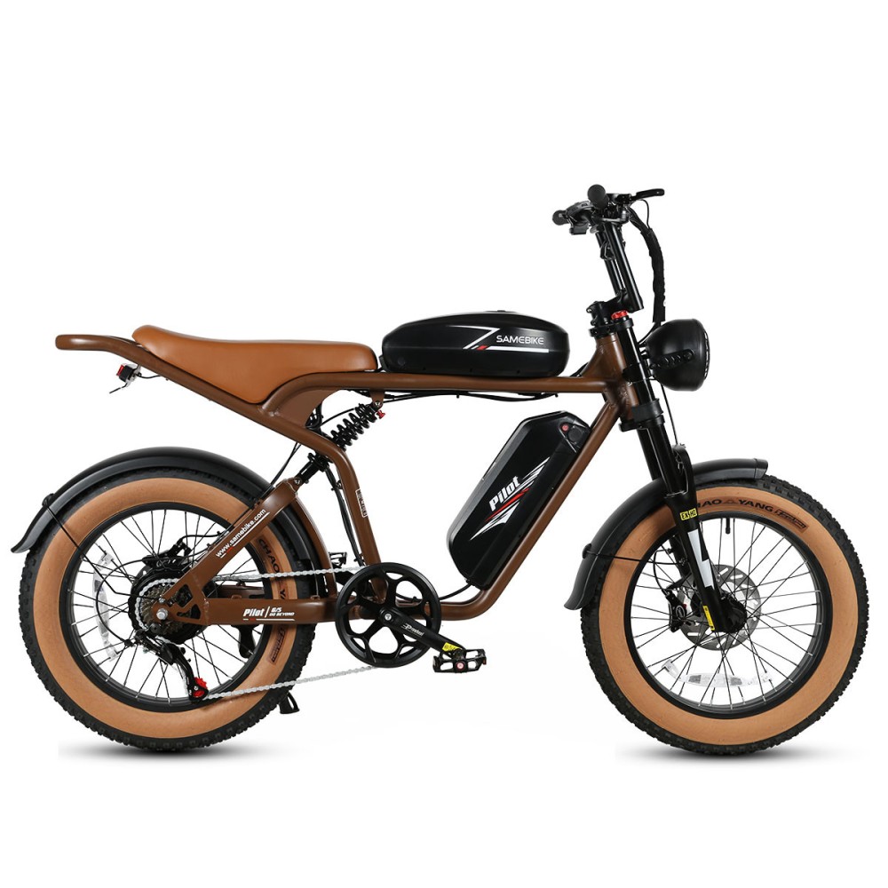 Vélo Électrique SAMEBIKE M20-III MARRON 1000W-1200W EN CRETE Version un moteur 2