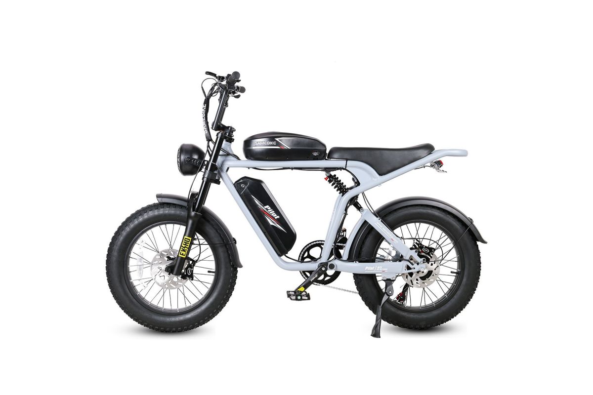 Vélo Électrique SAMEBIKE M20-III GRIS 1000W-1200W EN CRETE Version un moteur