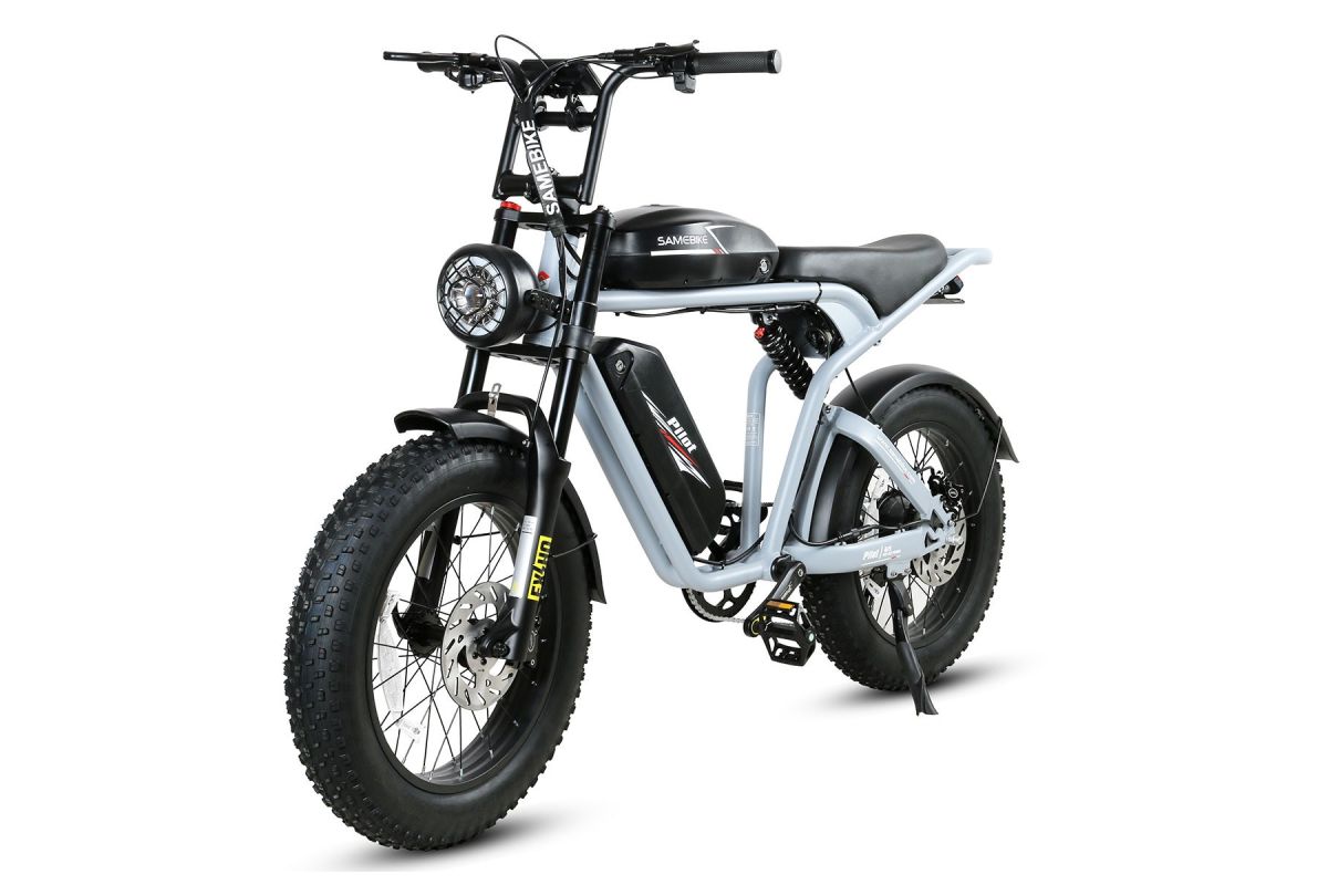 Vélo Électrique SAMEBIKE M20-III GRIS 1000W-1200W EN CRETE Version un moteur