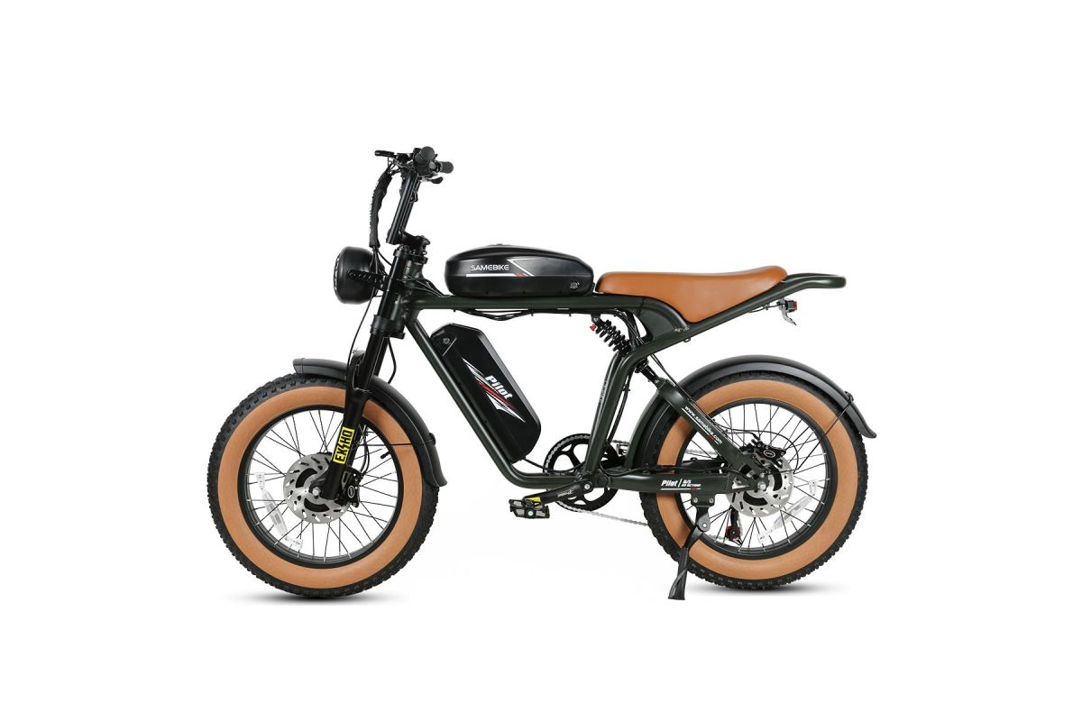Vélo Électrique SAMEBIKE M20-III VERT 1000W-1200W EN CRETE Version double moteurs