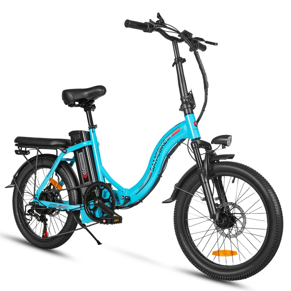 Vélo électrique SAMEBIKE CY20 FT Bleu Lake