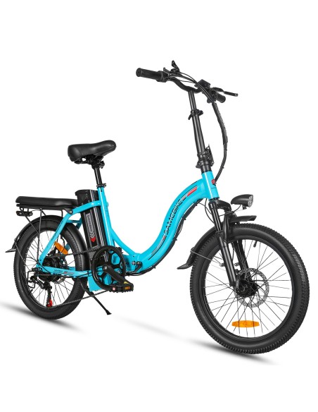 Vélo électrique SAMEBIKE CY20 FT Bleu Lake