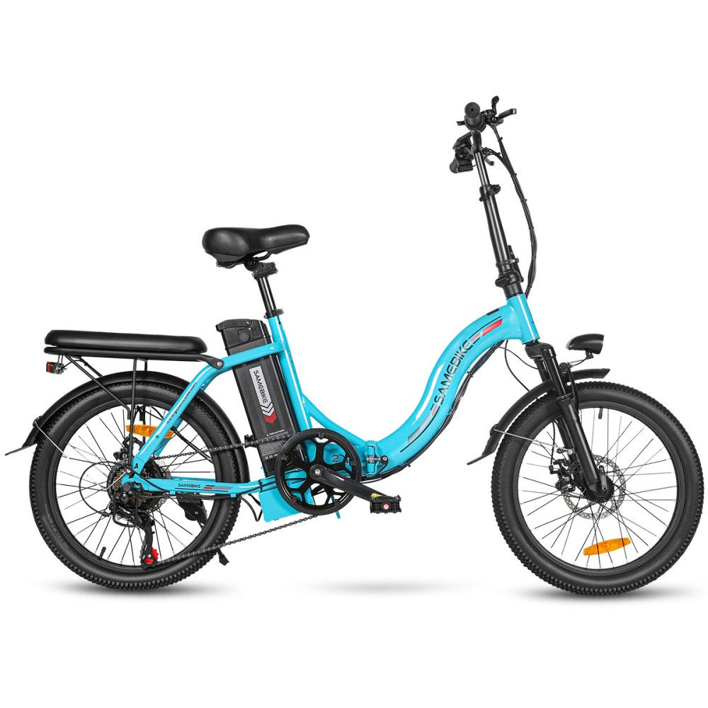 Vélo électrique SAMEBIKE CY20 FT Bleu Lake 2