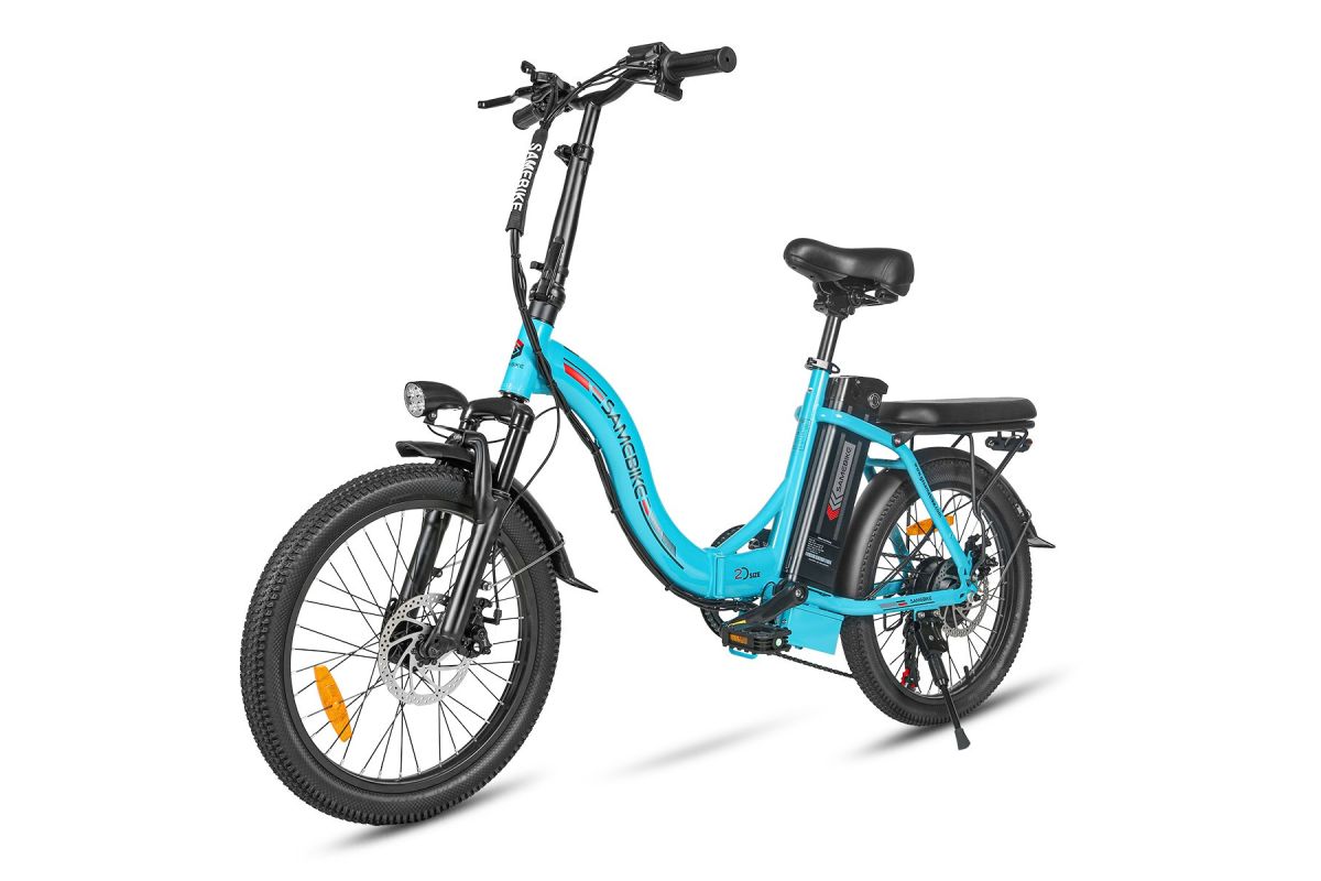 Vélo électrique SAMEBIKE CY20 FT Bleu Lake