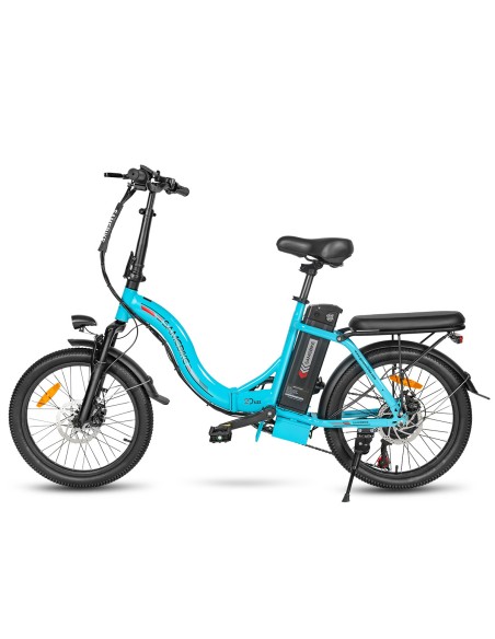 Vélo électrique SAMEBIKE CY20 FT Bleu Lake