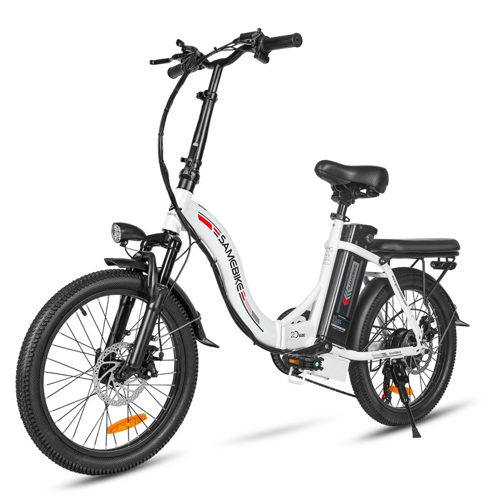 Vélo électrique SAMEBIKE CY20 FT Blanc