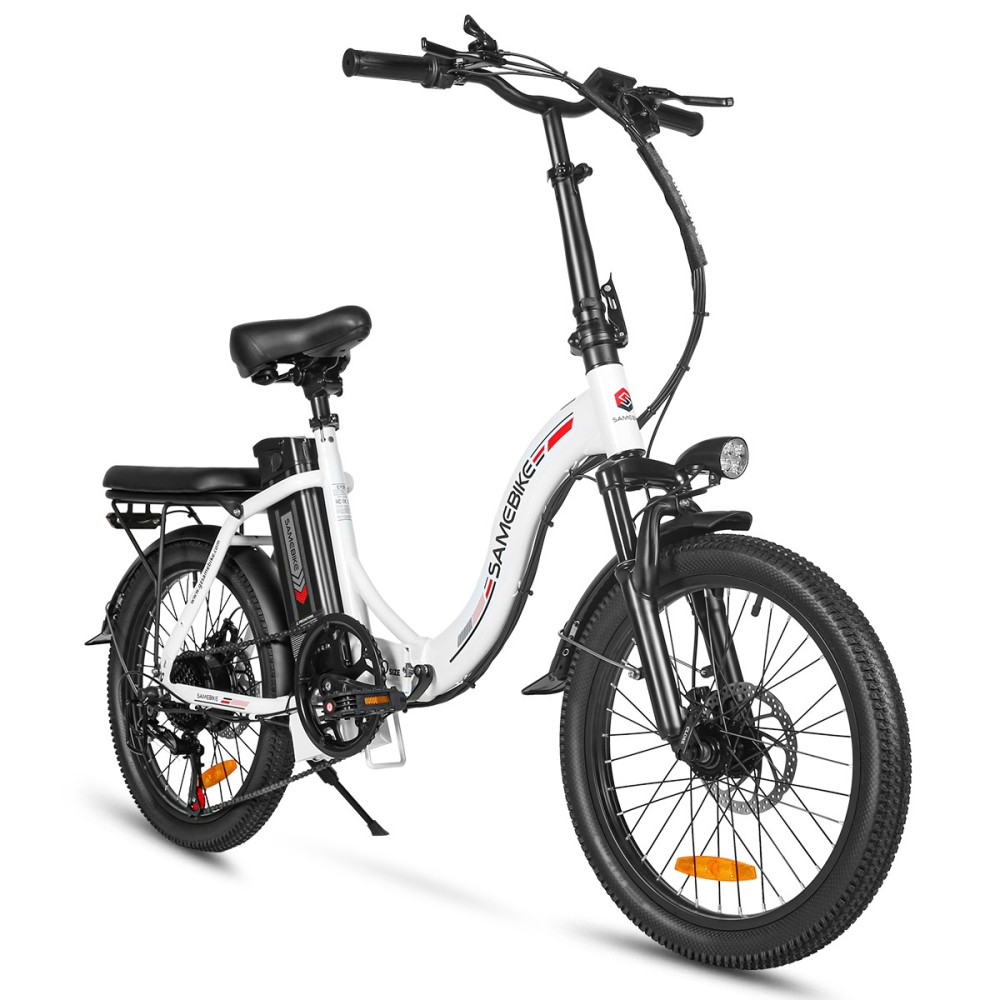 Vélo électrique SAMEBIKE CY20 FT Blanc 2