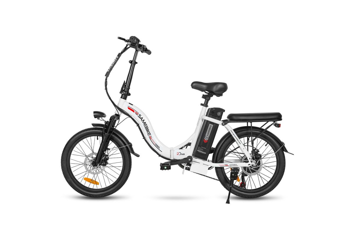 Vélo électrique SAMEBIKE CY20 FT Blanc