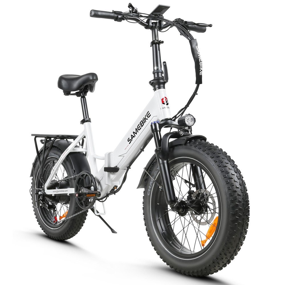 Vélo Électrique SAMEBIKE LOTDM200-II Blanc 750W 2