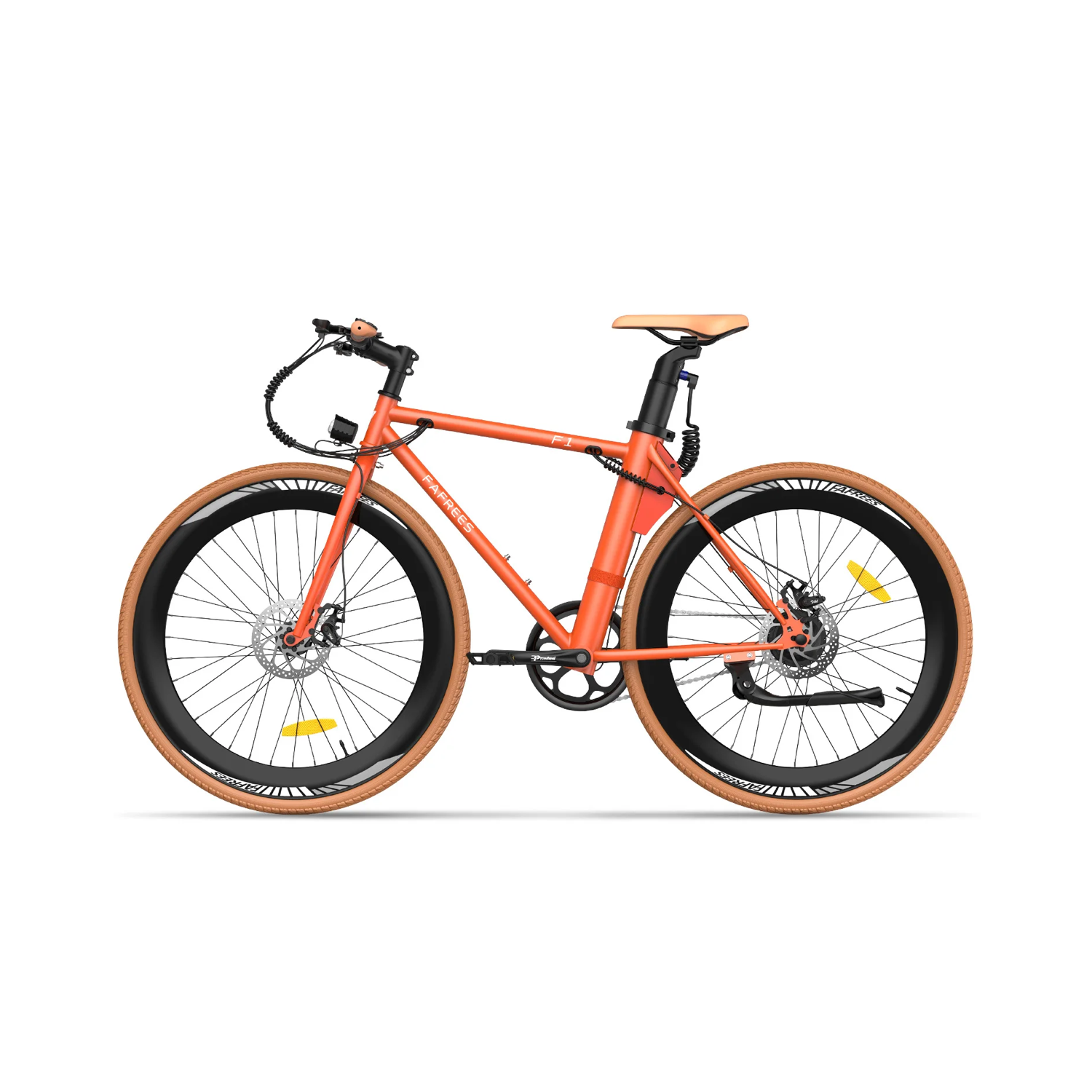 Vélo Electrique 250W FAFREES F1-38 Orange