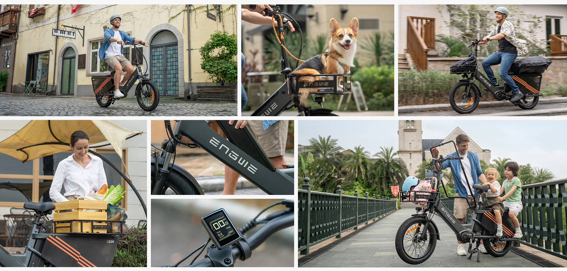 Vélo Électrique ENGWE LE20 CARGO