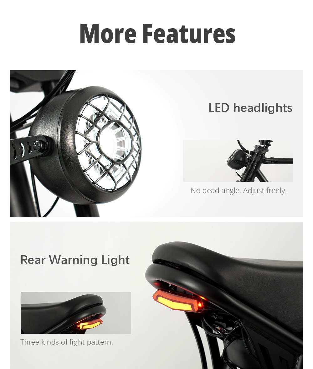 Vélo électrique CMACEWHEEL K20 avec batterie 17Ah