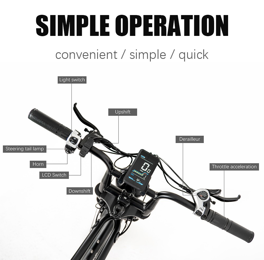 Vélo électrique CMACEWHEEL K20 avec batterie 17Ah