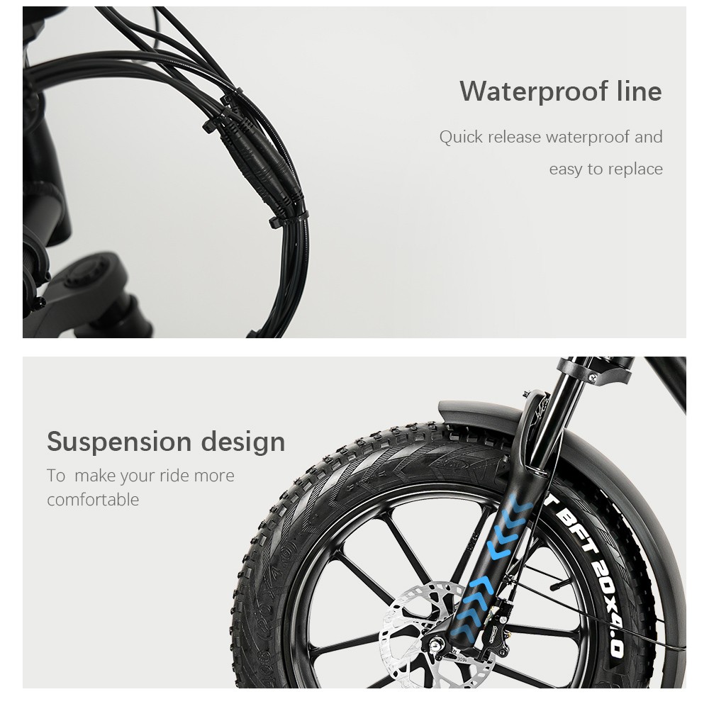 Vélo électrique CMACEWHEEL K20 avec batterie 17Ah