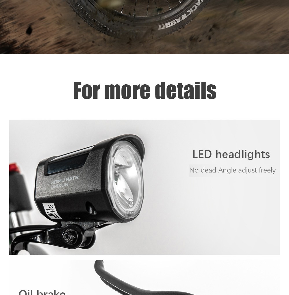 vélo électrique 29 pouces CMACEWHEEL TP26 Mini 48V 17Ah 45 km/h 750W