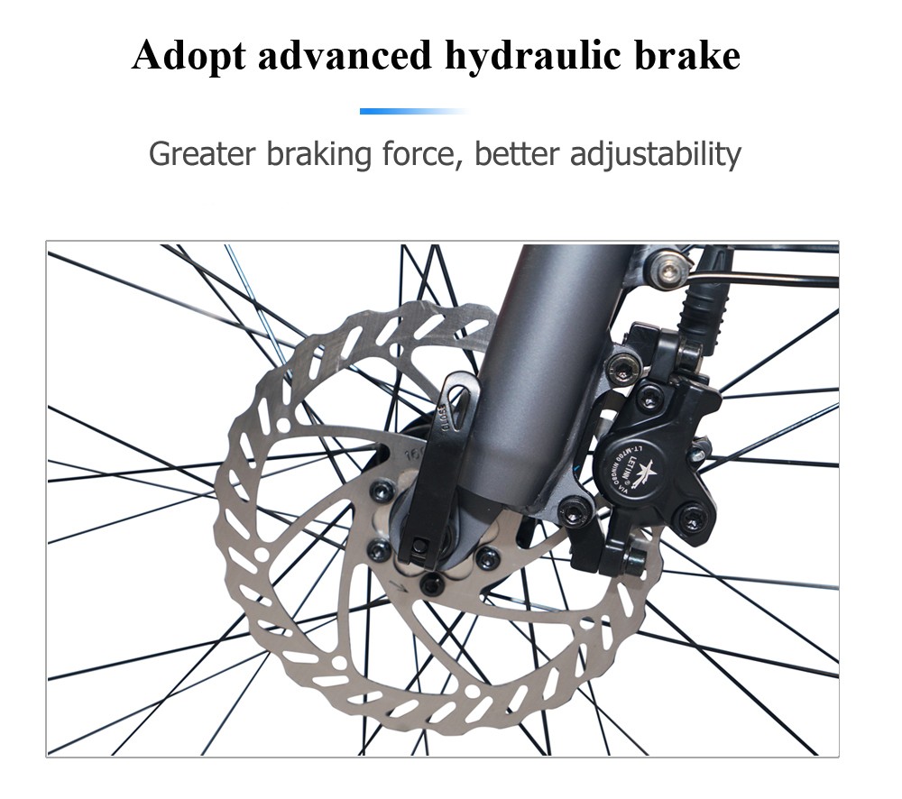 CMACEWHEEL F26 Vélo électrique 29 pouces 500W Moteur 48V 17Ah 42km/h Vitesse