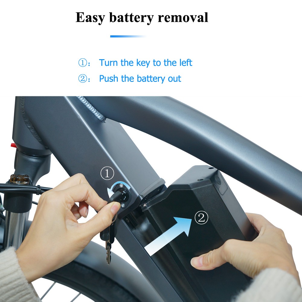 CMACEWHEEL F26 Vélo électrique 29 pouces 500W Moteur 48V 17Ah 42km/h Vitesse